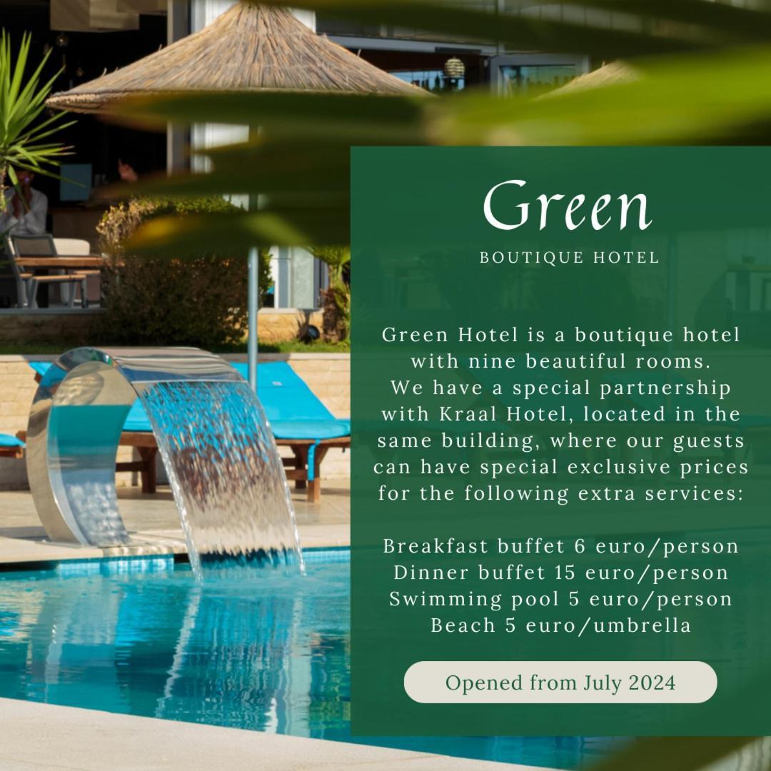 Green Boutique Hotel Vlorë Exterior foto